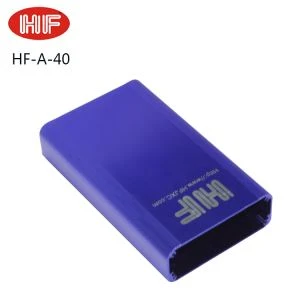 Caja de aluminio para perfil de extrusión