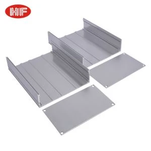 Caja de alimentación de caja de aluminio dividida