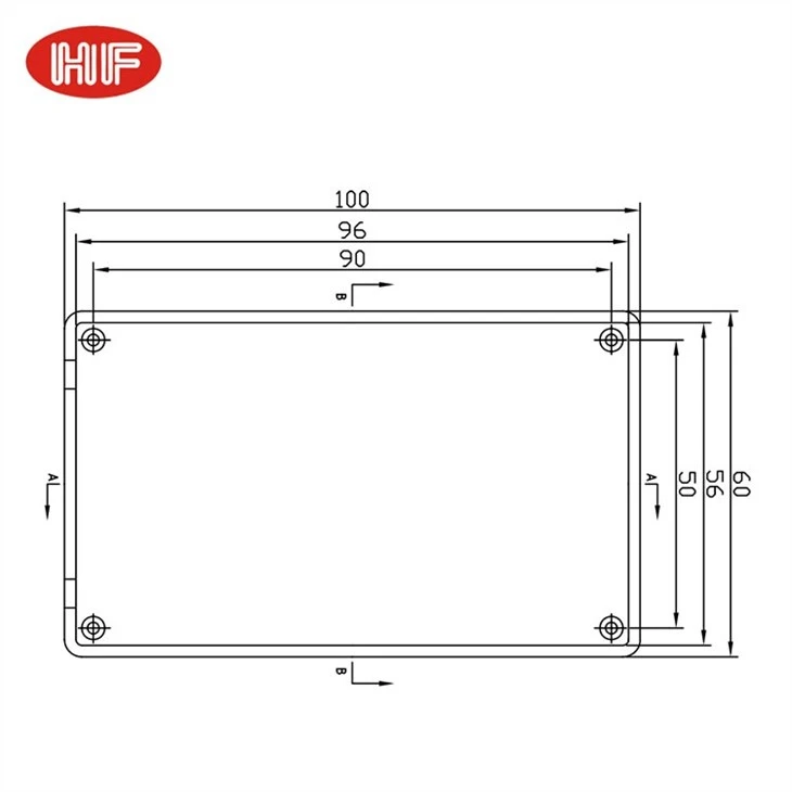Plastic Electronic Project Box Enclosure Case